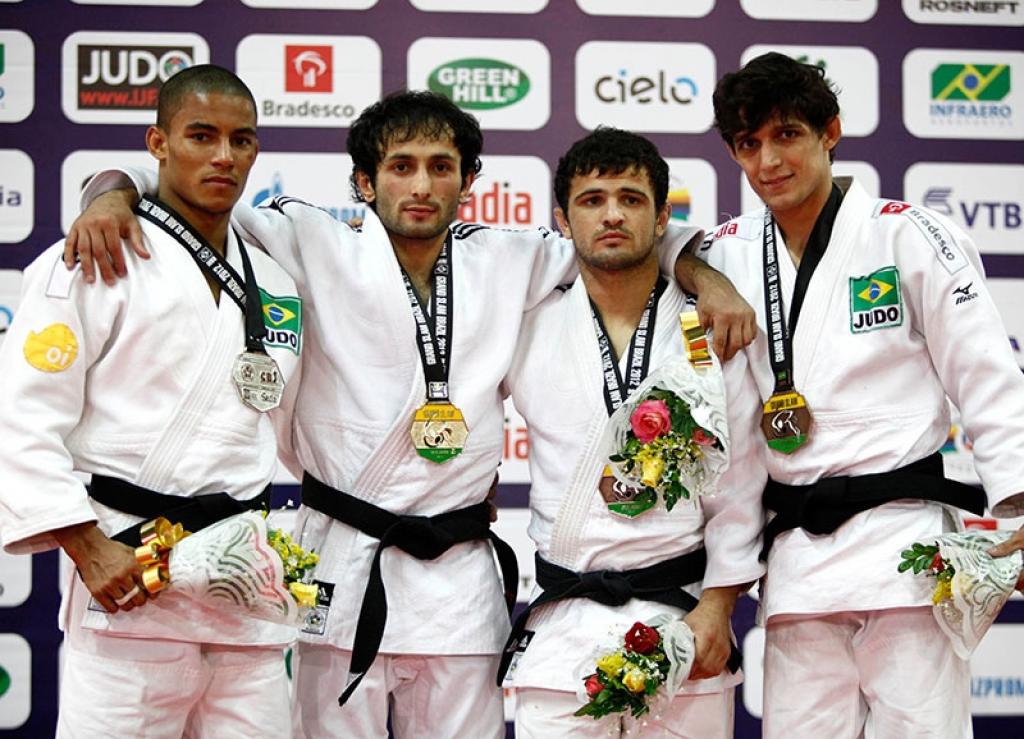 Three European gold medals at Grand Slam Rio de Janeiro