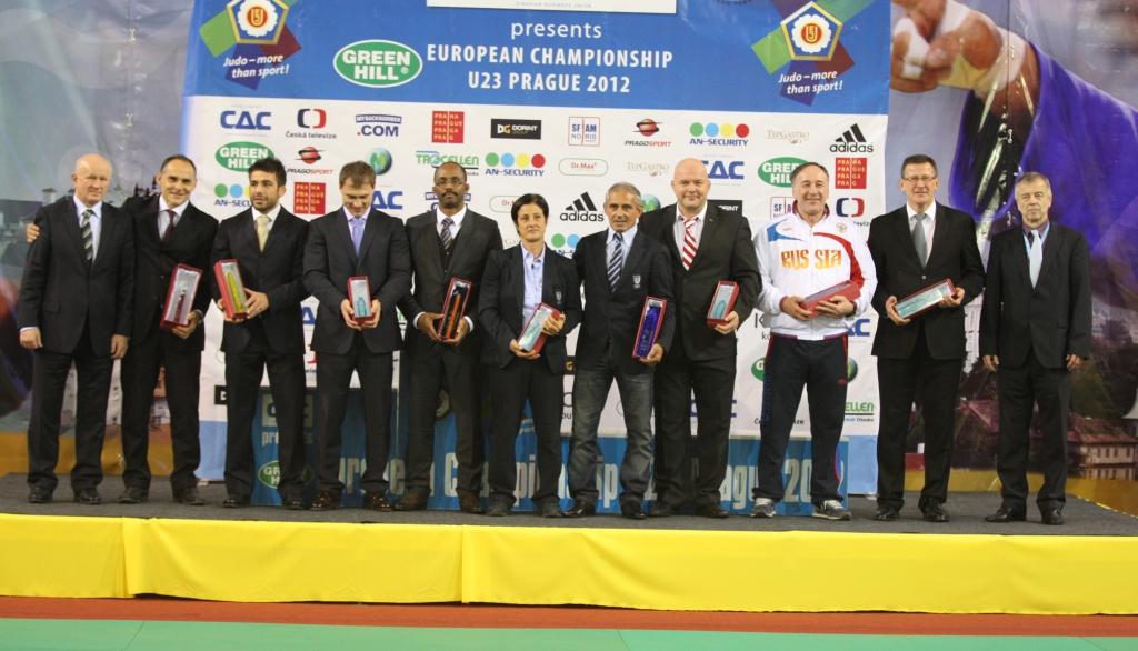 Awards at opening of the U23 European Championships