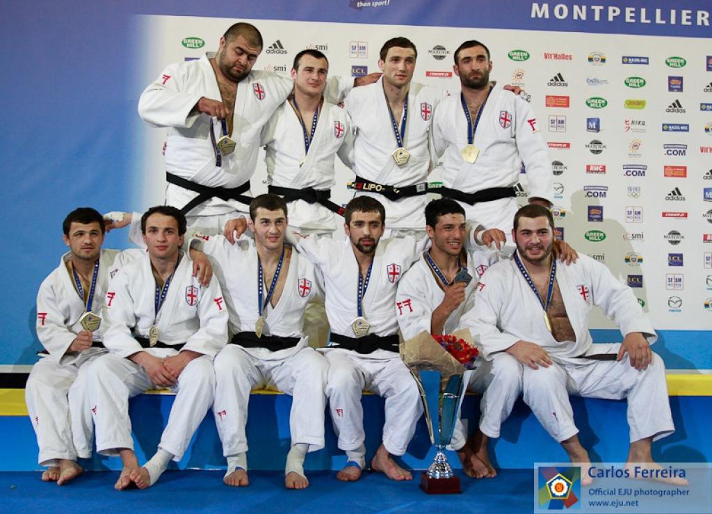 France and Georgia take team gold at European Judo Championships