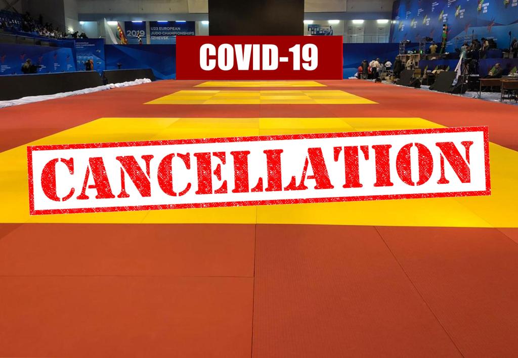 ALL EJU & IJF EVENTS CANCELLED UNTIL END OF APRIL
