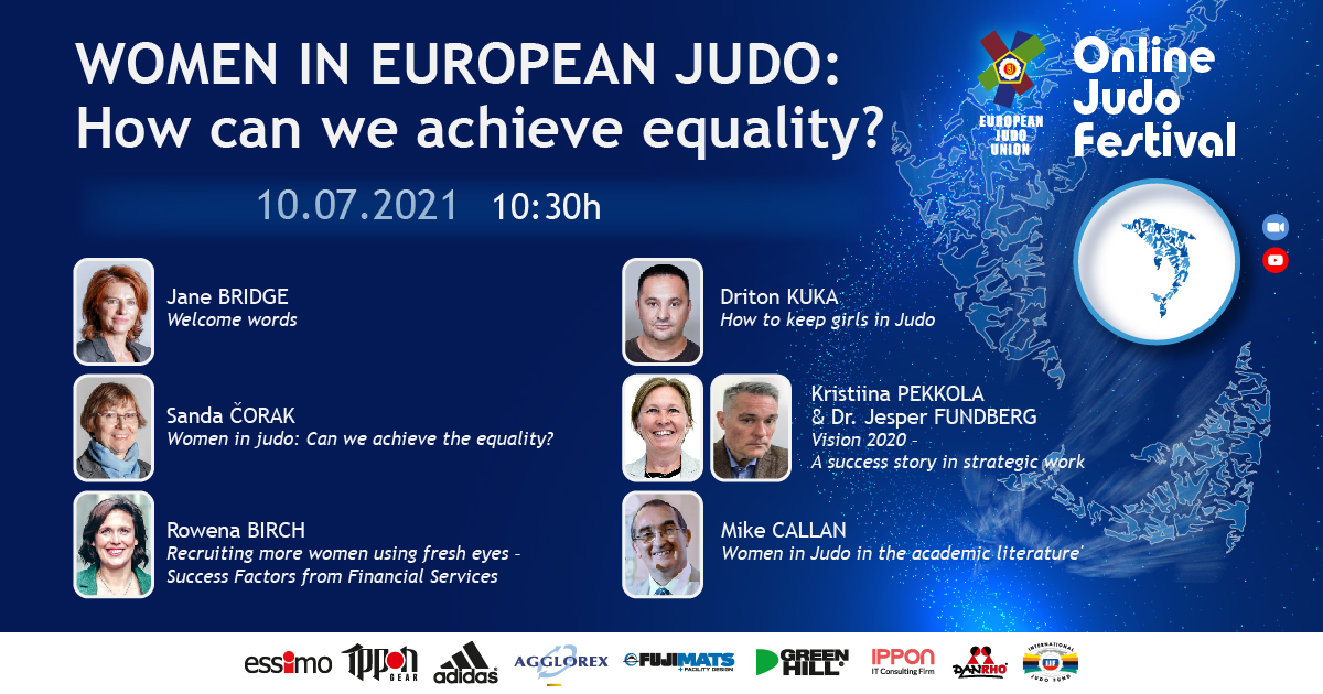 GENDER EQUALITY ROUND TABLE ANNOUNCED AS PART OF 2021 JUDO FESTIVAL
