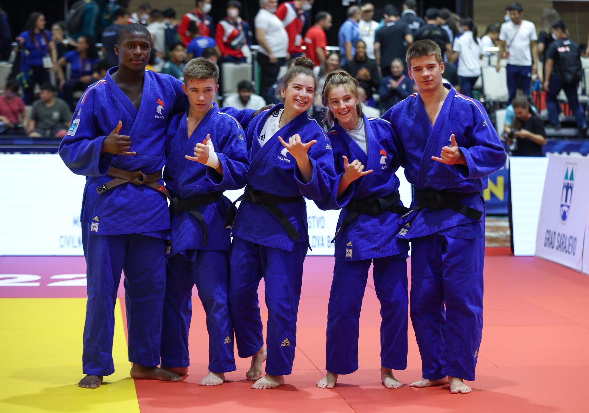 FRANCE BECOME CADET MIXED TEAM WORLD CHAMPIONS