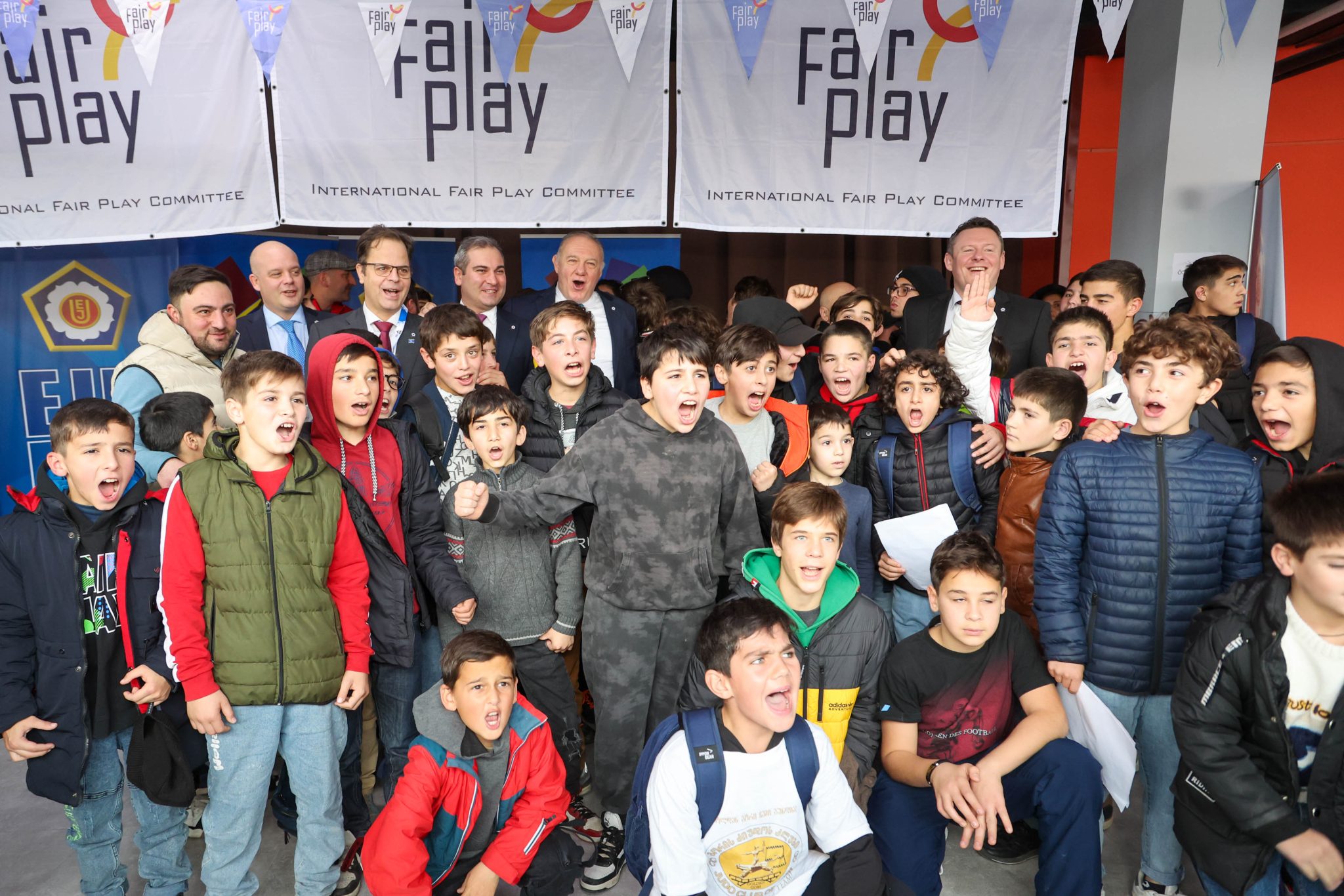 FIRST EVER "FAIR PLAY" BOOTH AT EJU EVENT