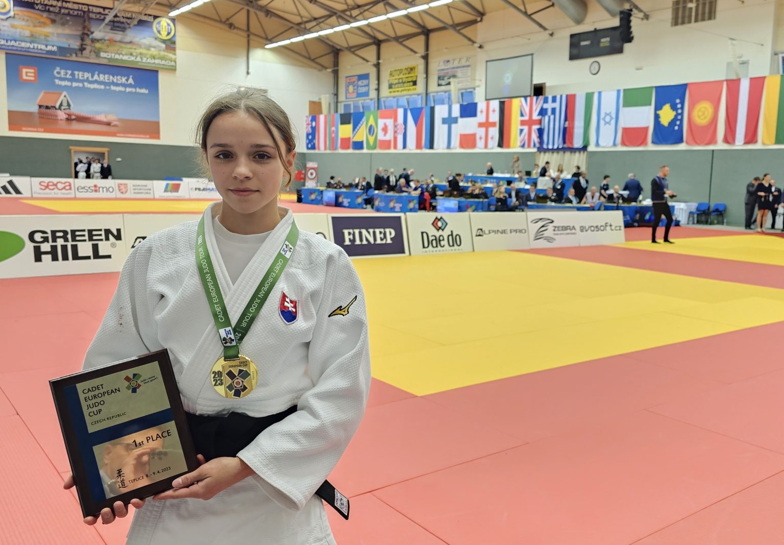 TOMANKOVA STRIKES GOLD AGAIN IN TEPLICE - European Judo Union