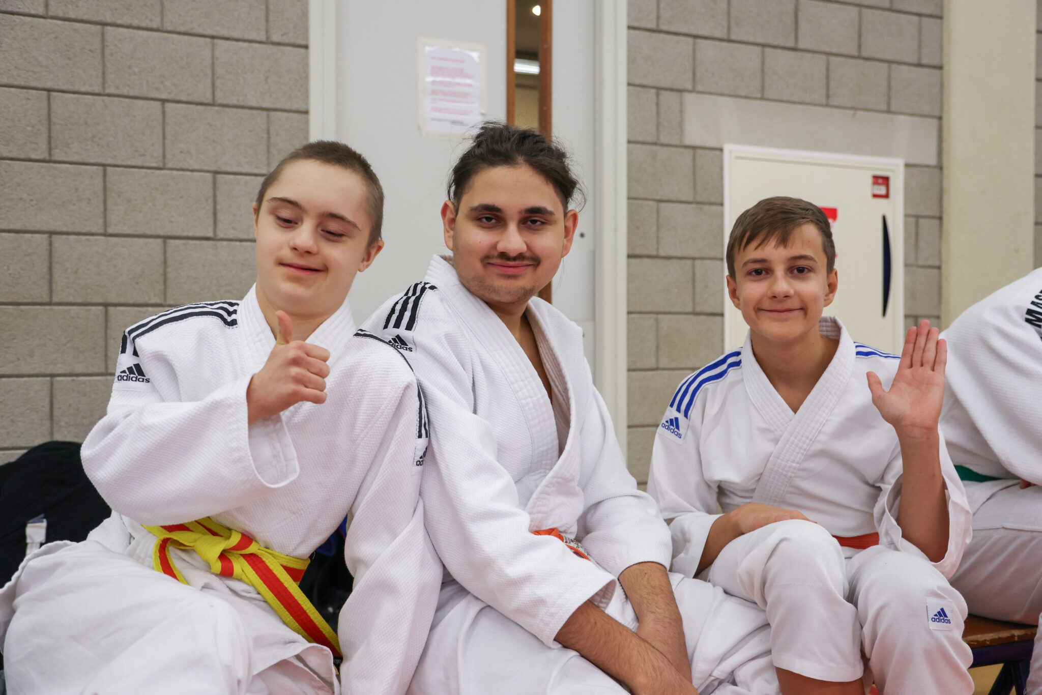 VENRAY IS ABOUT ALL ABILITIES TO DO JUDO