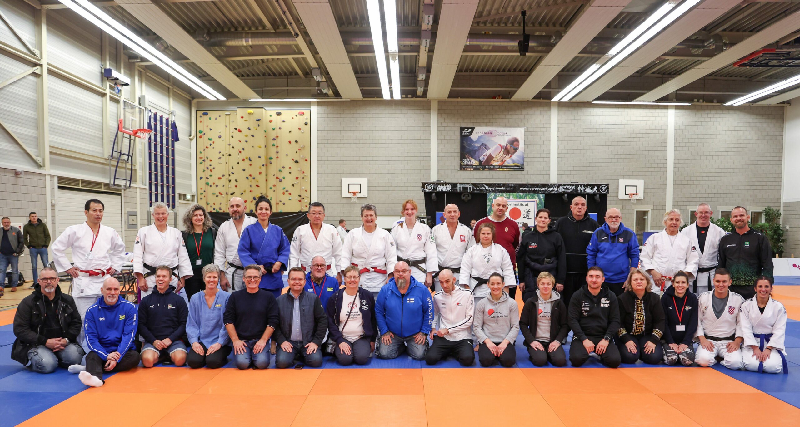 "I WANT EVERYONE TO ACCEPT THEM AND REFEREE BY HEART." European Judo