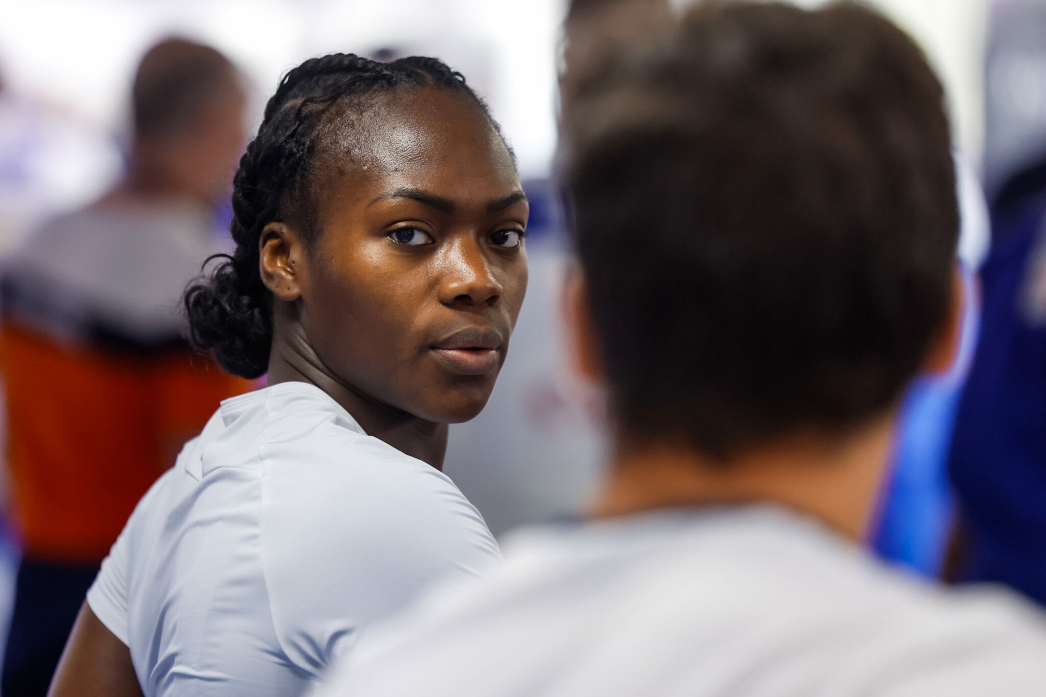Clarisse Agbegnenou: "Let people remember me like that.”