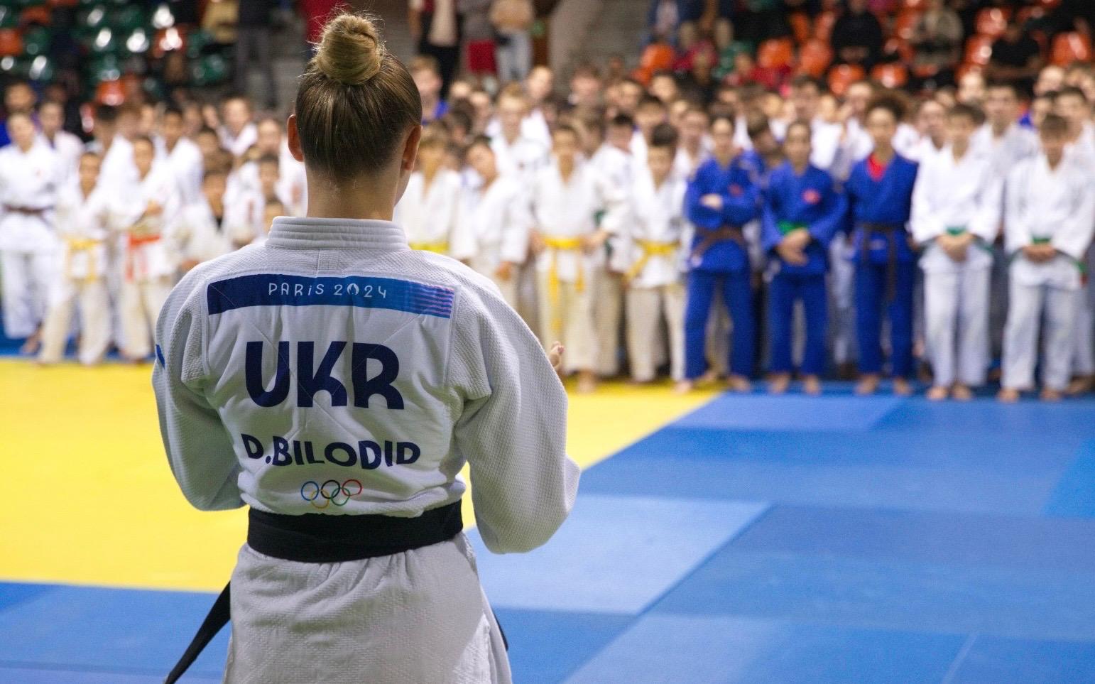 BILODID INSPIRES YOUNG JUDOKA IN ROMANIA