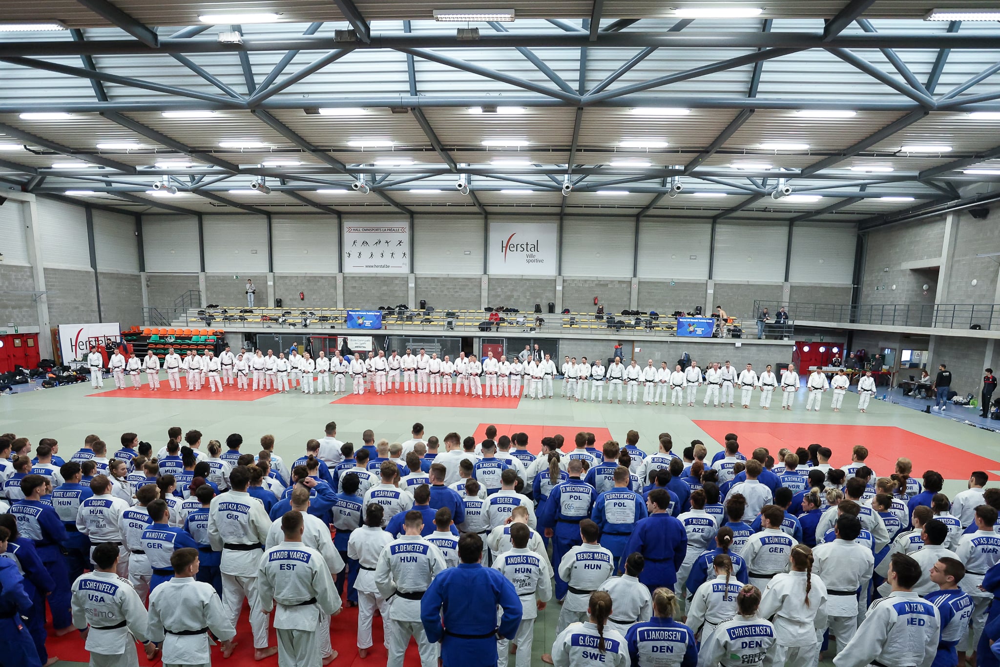 "Organising the EJU training camp in Herstal is always a source of pride"