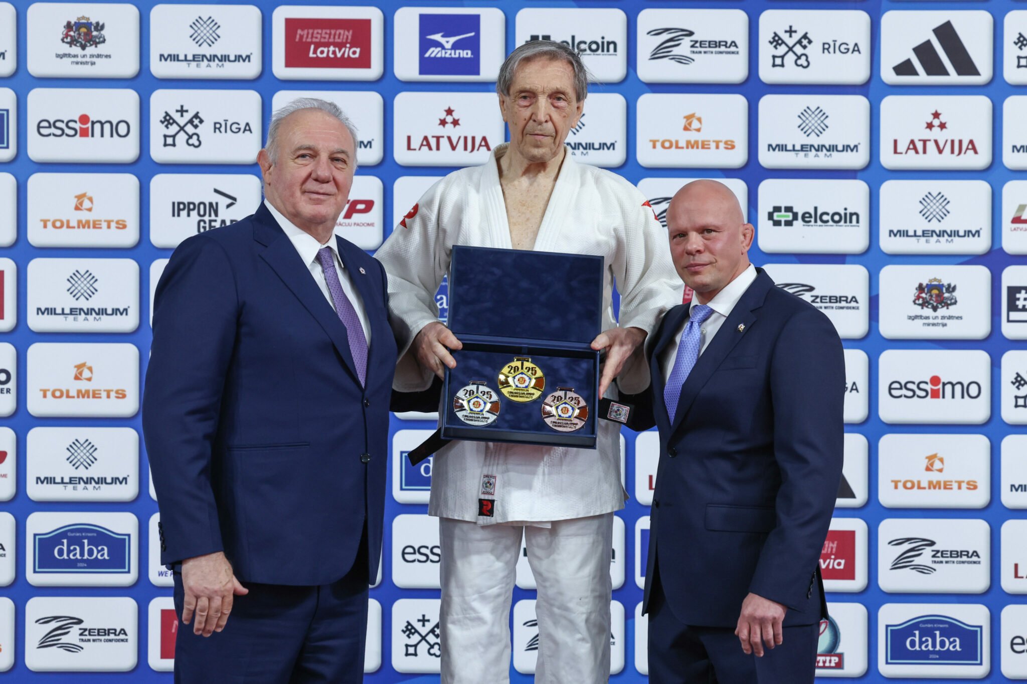Riga’s Own Valentins Azarovs, 83, Esteemed at Veteran Europeans 2025