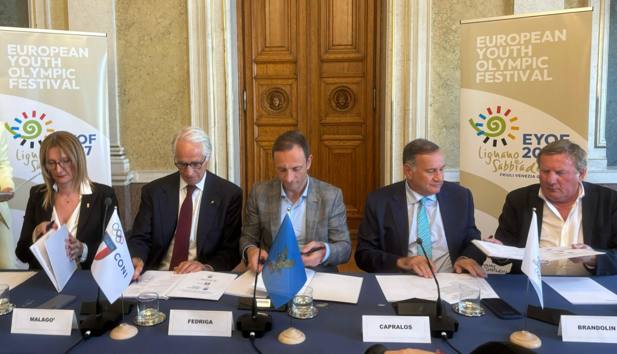 Lignano Sabbiadoro Signs Summer EYOF 2027