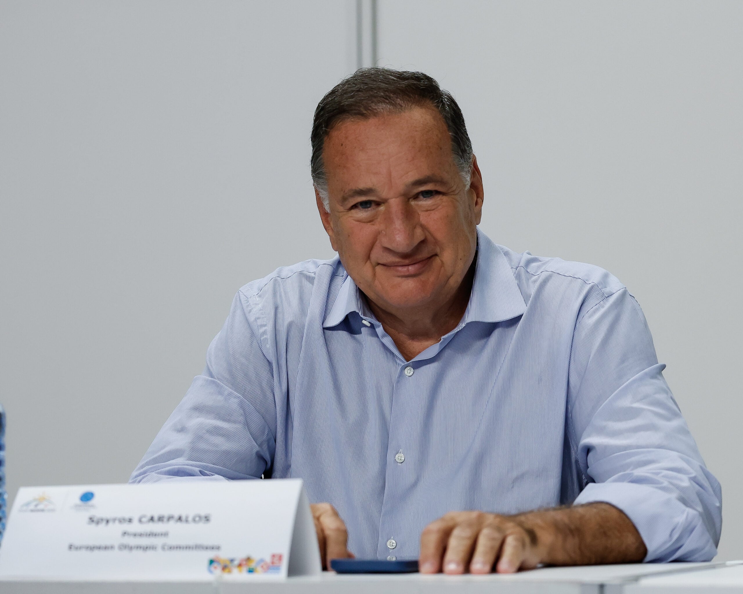 EOC President Capralos Promotes Goals of EYOF