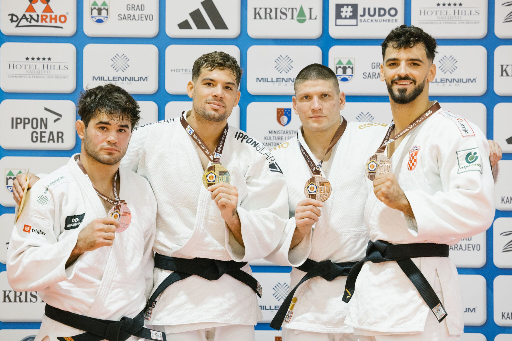 Croatia Strong With Two Gold Medals for the Men