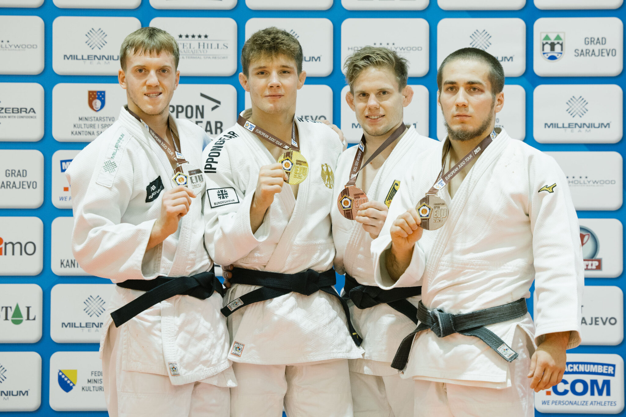 Ruebo Leads German Success in Sarajevo