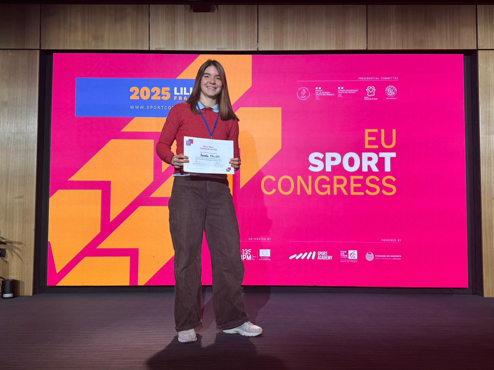 Safe Combat Project Recognised as Best Presentation at the European Sport Congress 2025