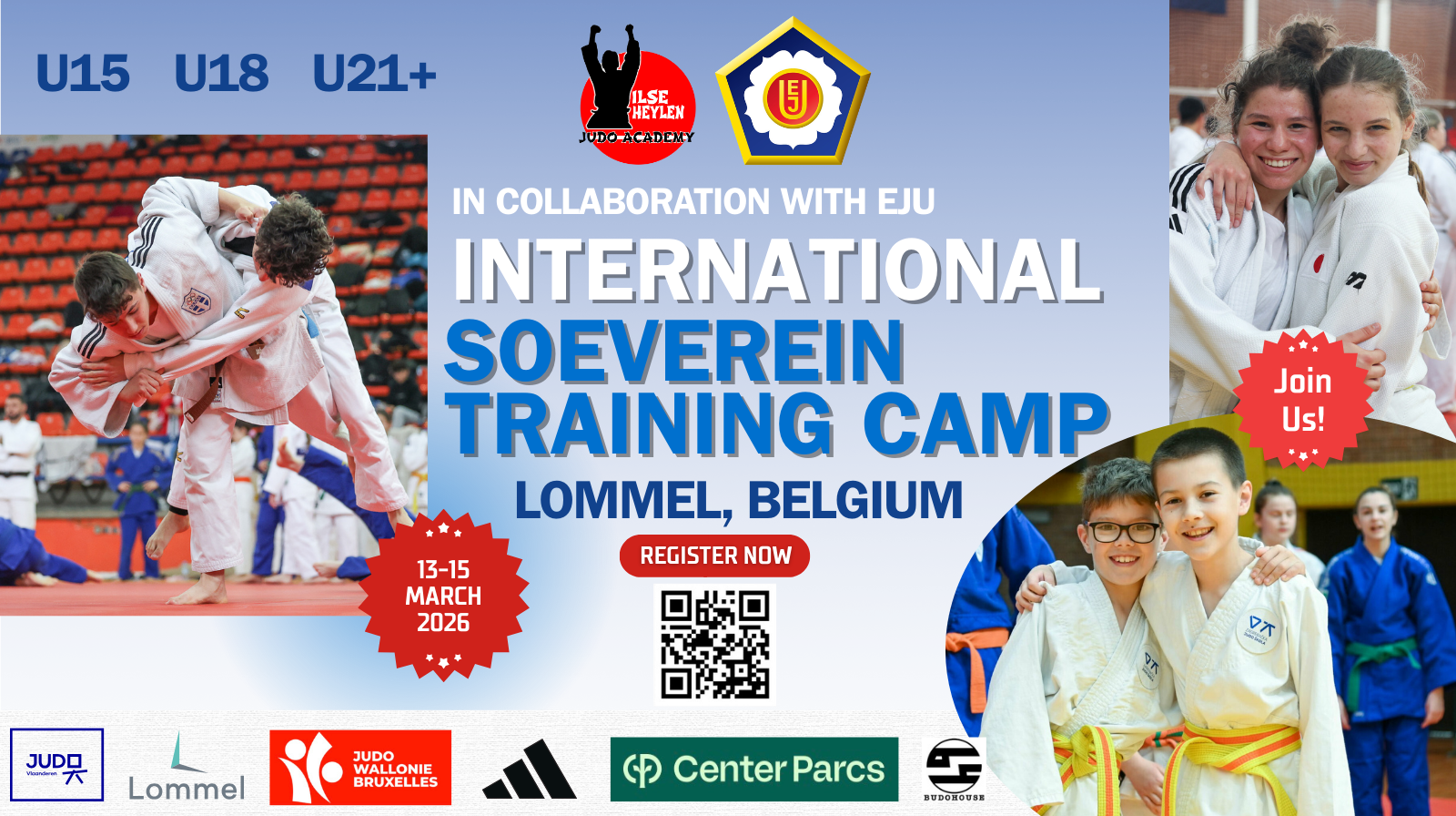 Come to Belgium and Enjoy Judo with CenterParcs Fun