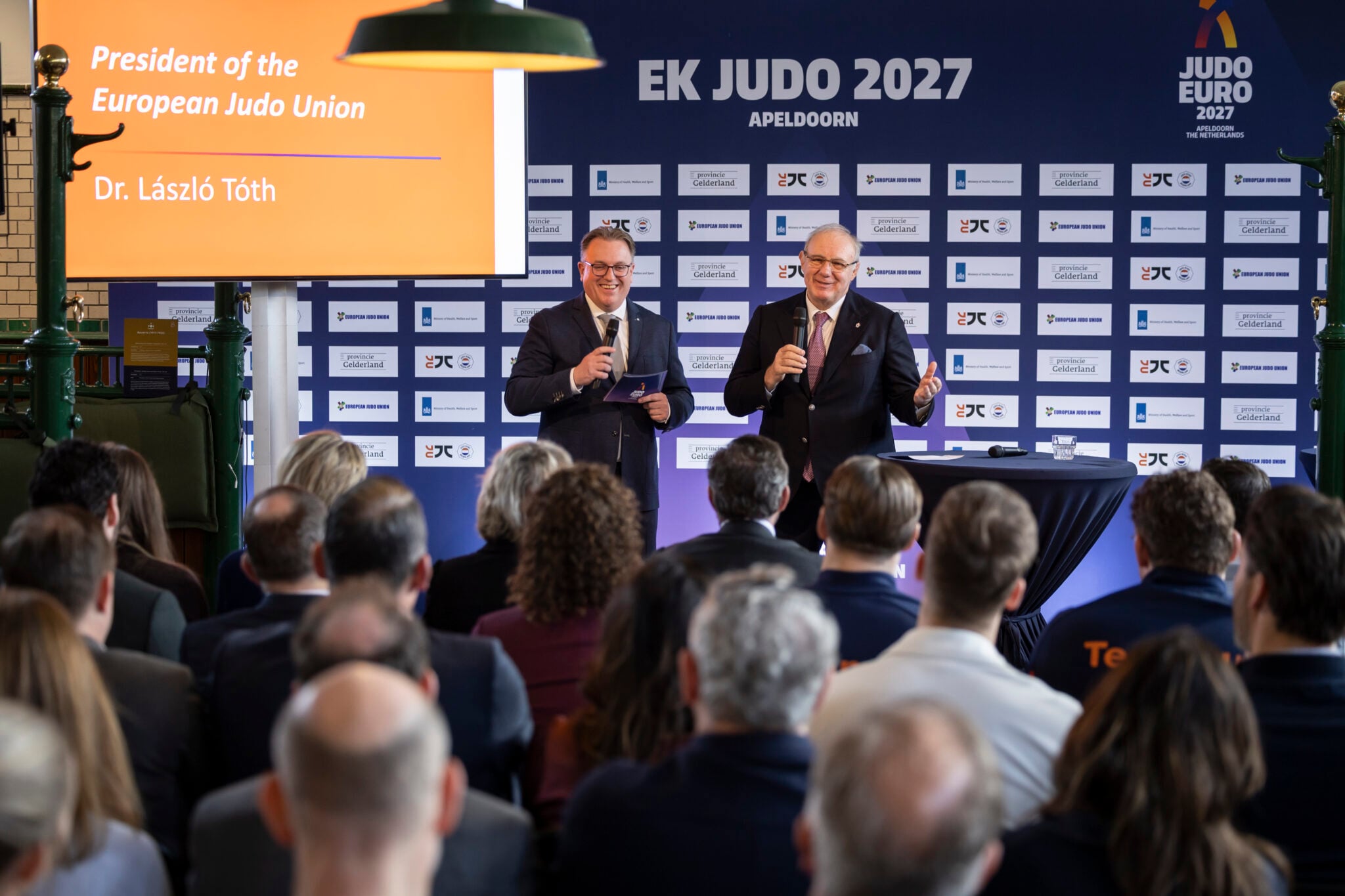 Royal Welcome for European Judo Championships 2027 in Apeldoorn