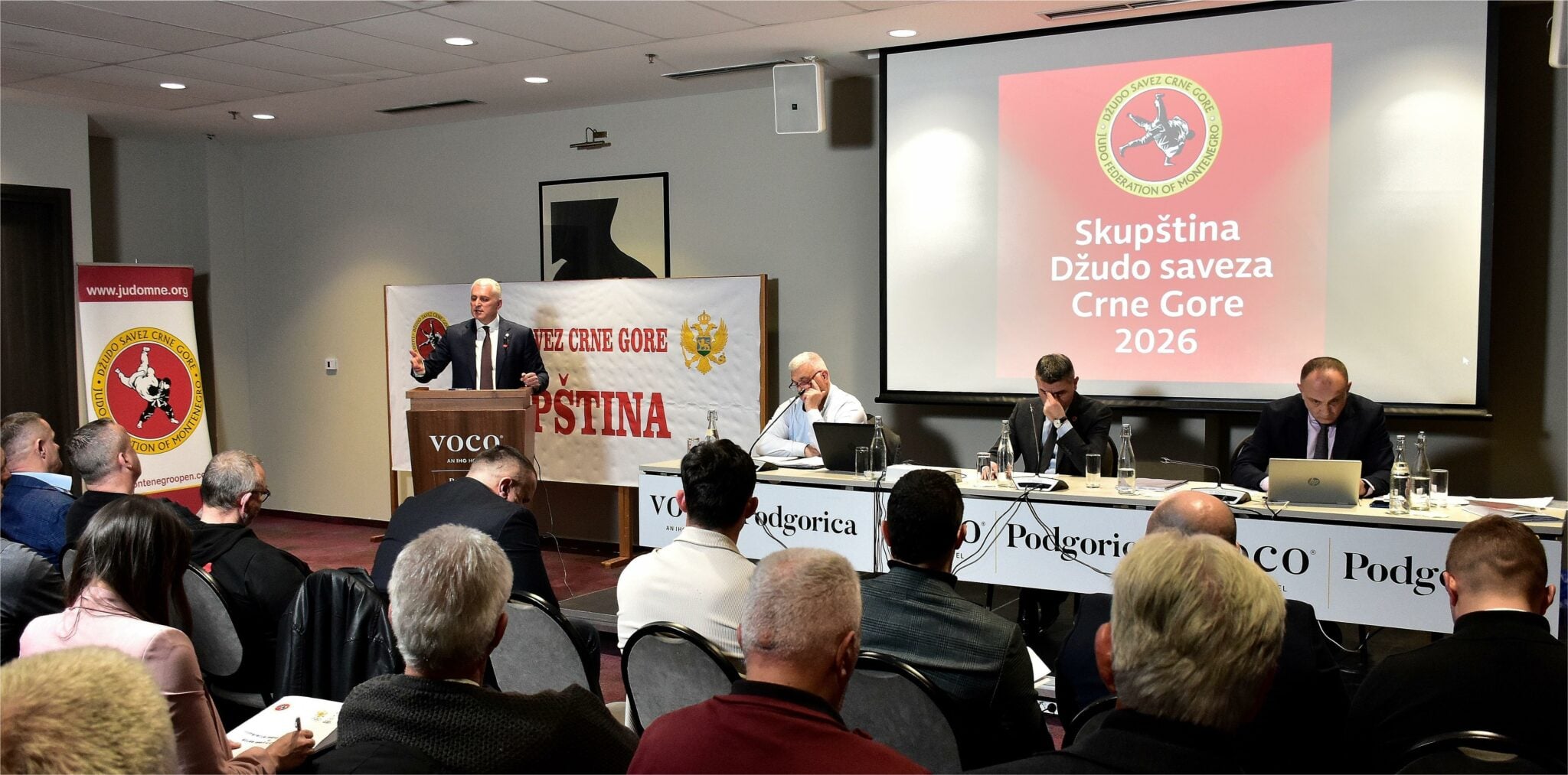 Jovica Rečević Unanimously Re-elected as President of Montenegrin Judo Federation