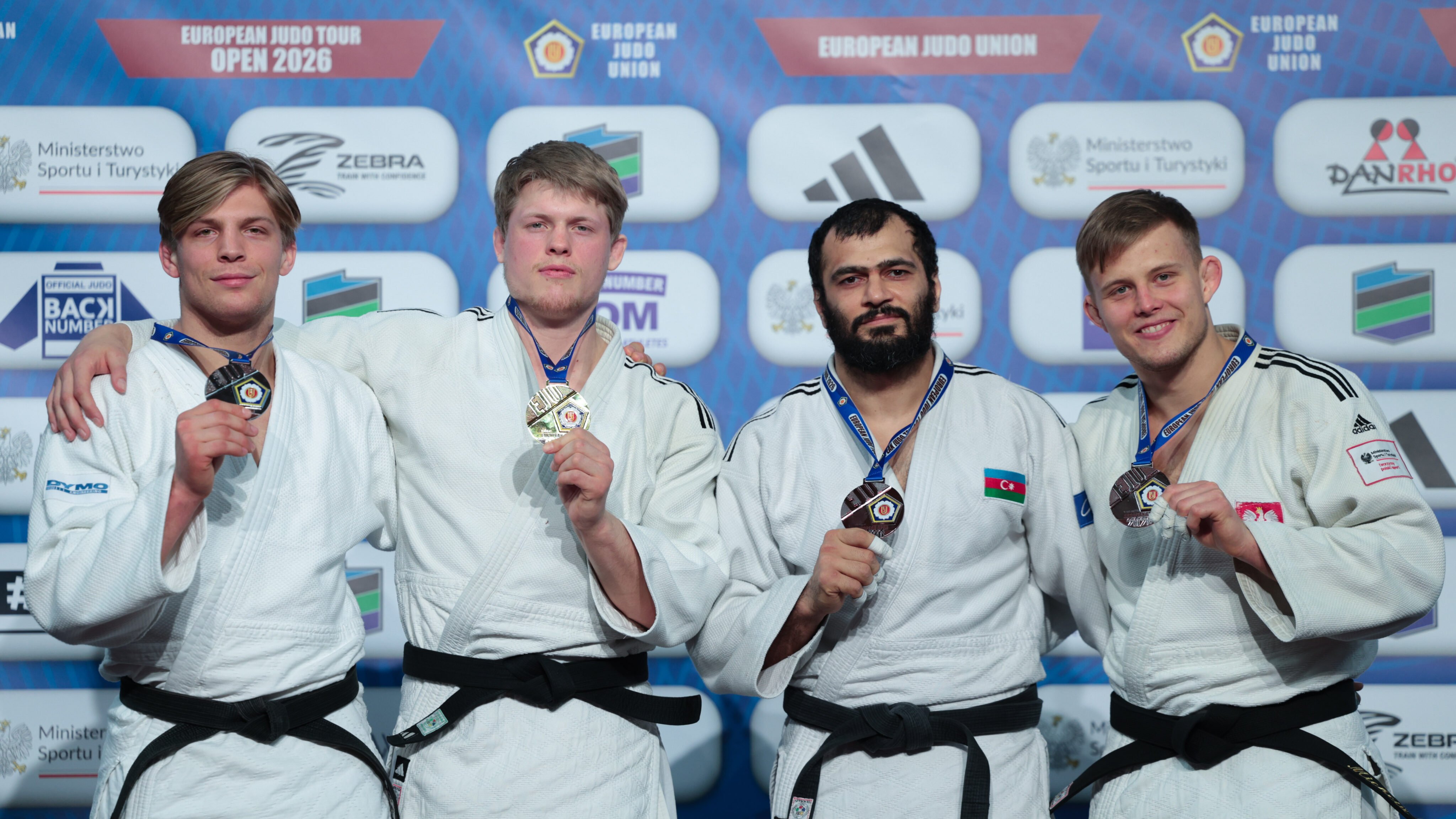 Podium -100kg category 