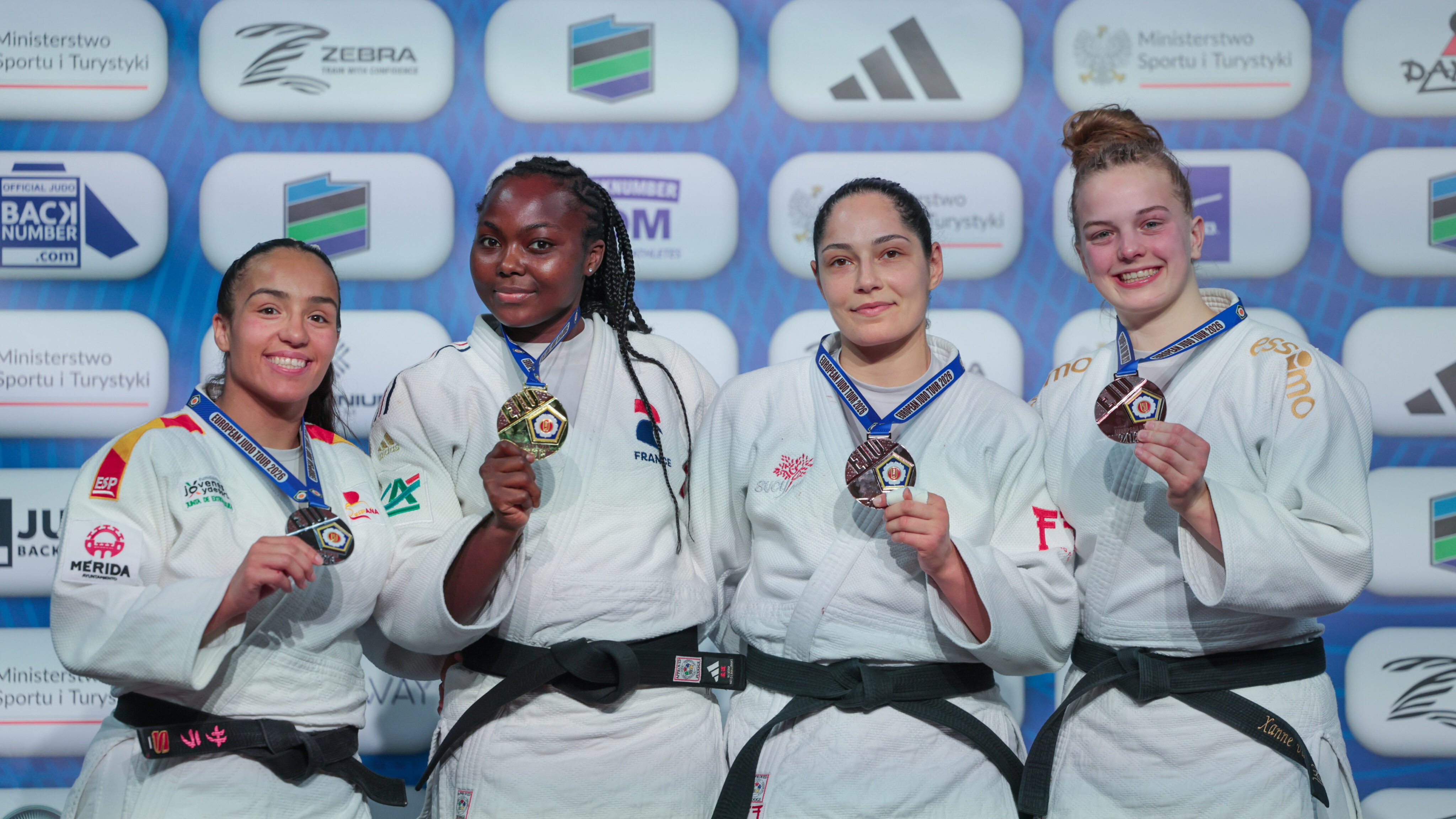 Podium -78kg category 