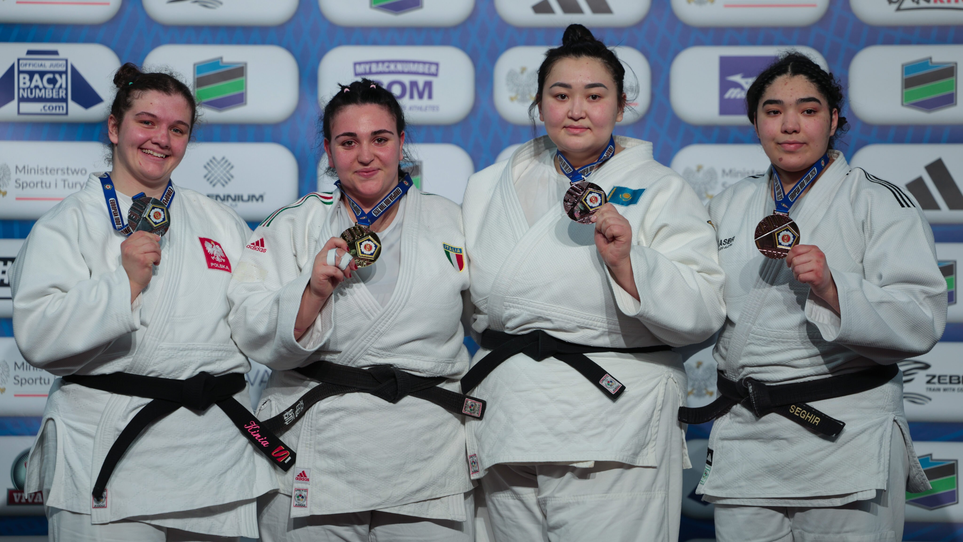 Podium +78kg category 